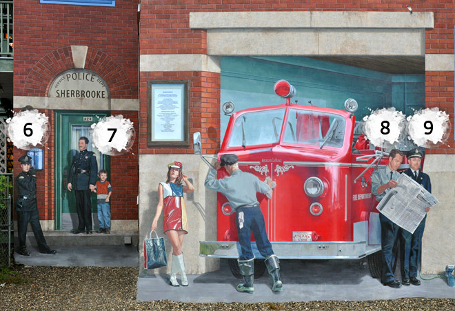 Tradition et Prévention - Murales Sherbrooke - Toile 3